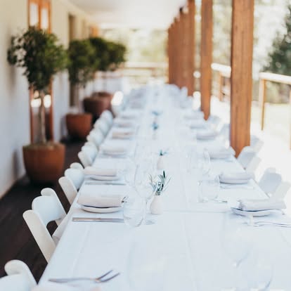 The verandah at Little Donkey Estate